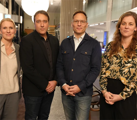 Anna Vargö, Gröna arbetsgivare, Joakim Oscarsson, Fastighetsanställdas Förbund, Johan Ingelskog, Kommunal och Lovisa Nellevad, Gröna arbetsgivare.