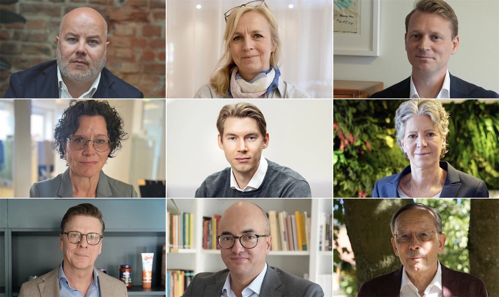 Sven-Olov Daunfeldt, Alexandra Stråberg, Erik Spector , Ylva Hedén Westerdahl, Joakim Wirén, Kerstin Hallsten, Carl Eckerdal, Torbjörn Hållö och Lars Calmfors.